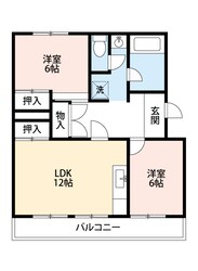 マンション小高原の物件間取画像